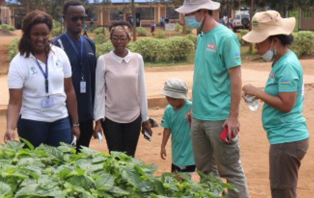 Groupe Scolaire Kibungo embraced the Green Learning Zone, a new ARCOS Initiative towards education for sustainable Development starting from 2021